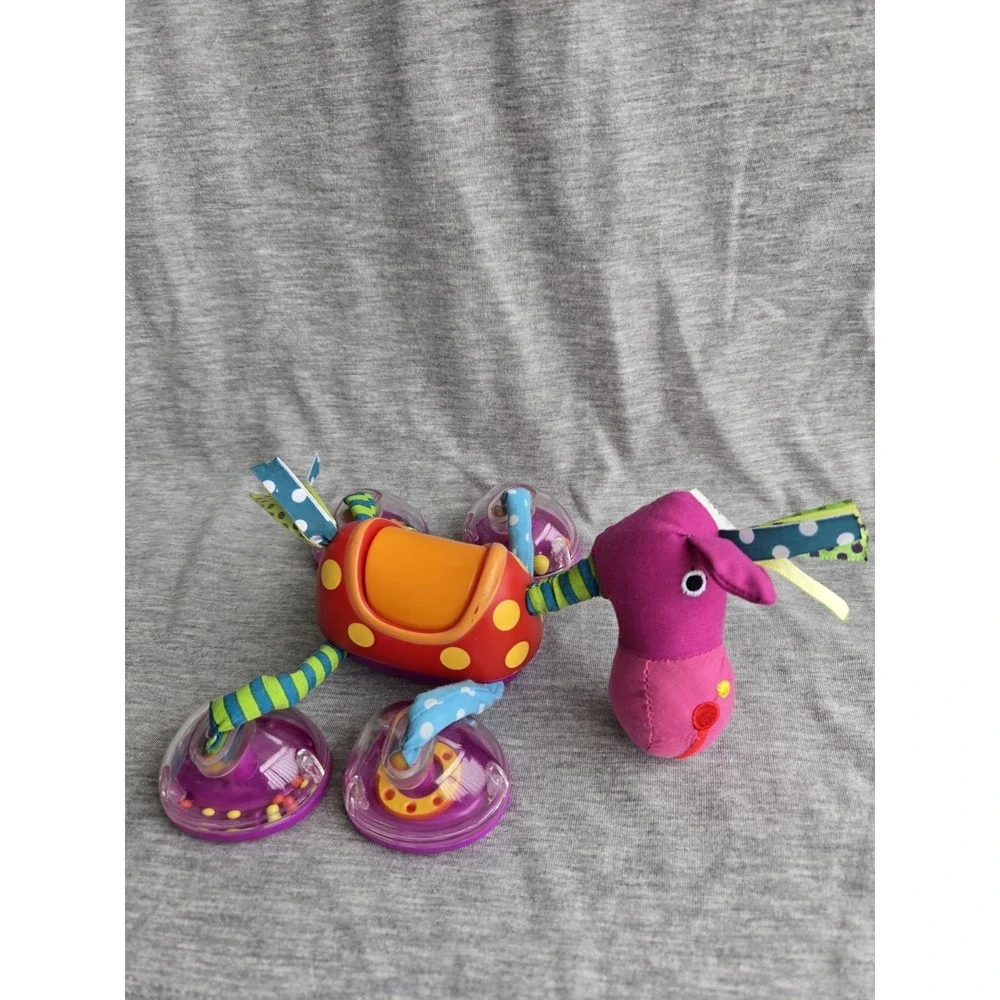 VTG Sassy Musical Horse Baby Toy Sensory‎ Activity Rattle Galloping Sound WORKS